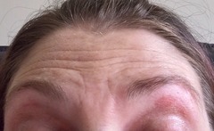 Eyebrow waxing nightmare