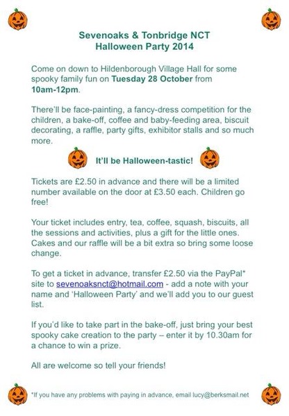 Moving to Tonbridge from London, looking to meet other mums