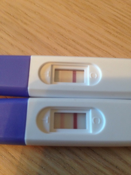 very faint positive line on pregnancy test, am I pregnant?