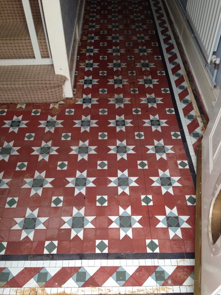 Just uncovered some old floor tiles in my hallway - help!