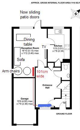 Do you think this lounge layout is best - installing a new radiator so want to get it right