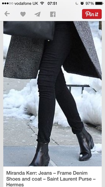 Skinnies and chelsea boots