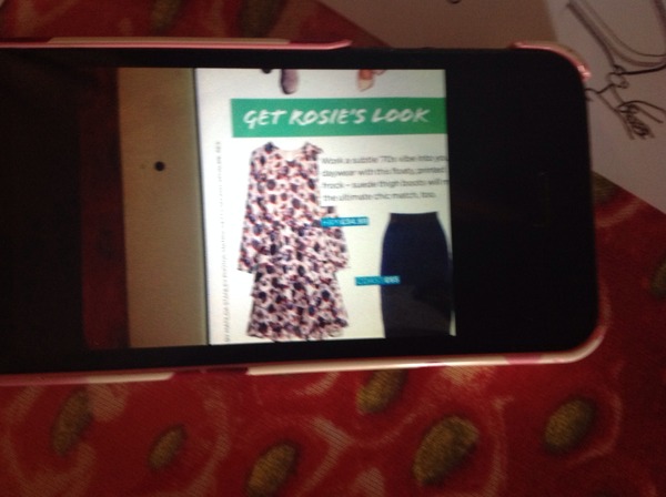 H&m dress in closer magazine