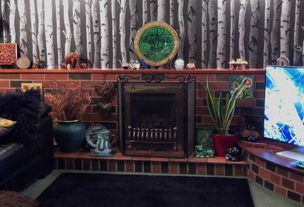 Painting a brick fireplace ?