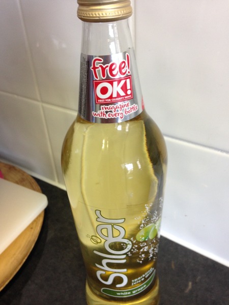 Free OK magazine when you buy a bottle of Schloer