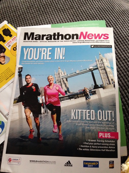 London Marathon 2015?