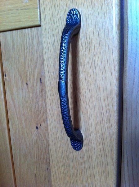 Kitchen cupboard door handle. The search continues.