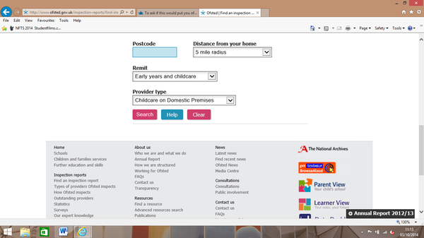 To ask if this would put you off using the childminder?