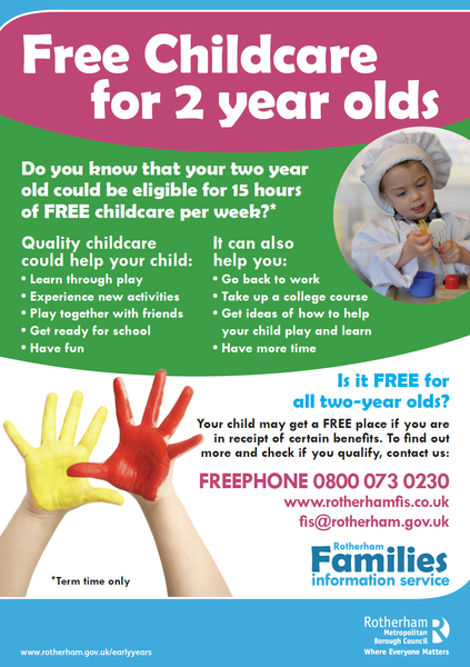 Free Childcare for 2 year olds