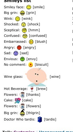 Why is there a cartoon baby where the wine glass should be?