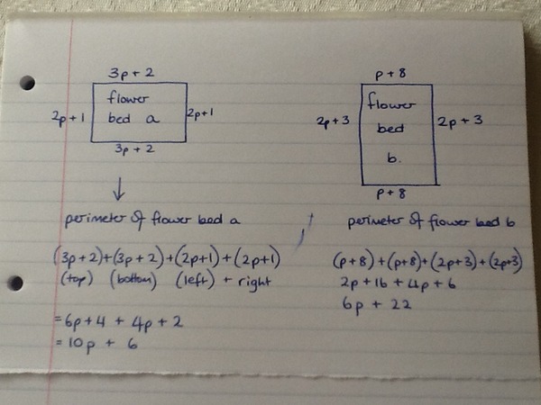 not to be able to solve this maths problem for my Y7 DD?Plz help!!