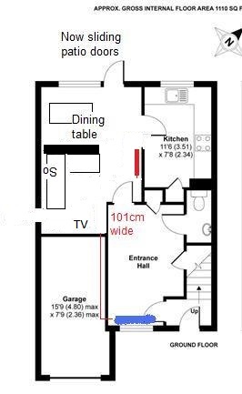 Do you think this lounge layout is best - installing a new radiator so want to get it right