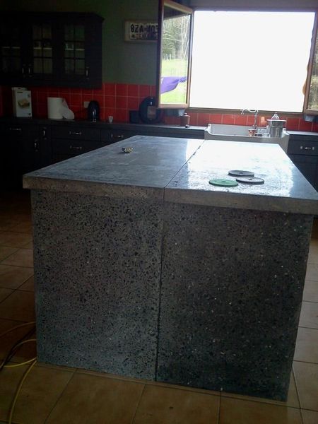 Concrete worktops - or something similar?