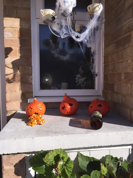 Who wants to see my Halloween decorations?