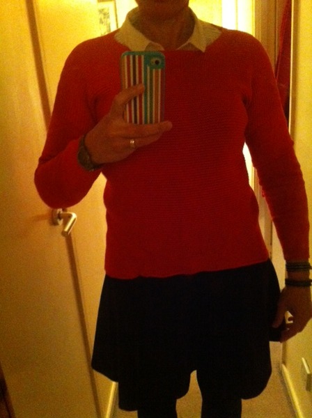 Boden Westbourne jumper - how shirt putting underable is it?