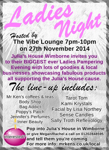 Ladies Night Supporting Julias House