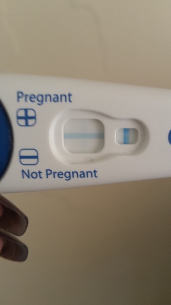 very faint positive line on pregnancy test, am I pregnant?