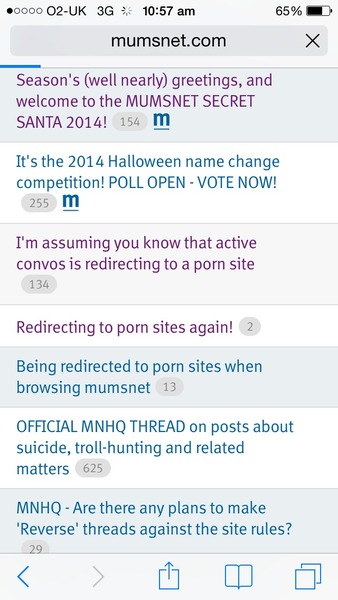 I'm assuming you know that active convos is redirecting to a porn site
