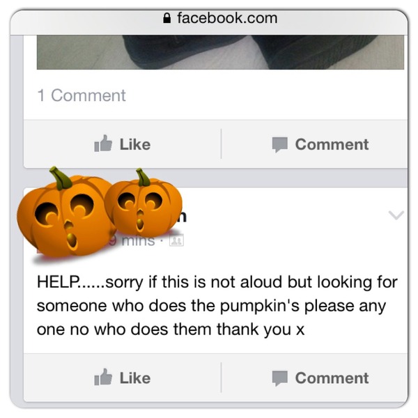 Stupid Facebook selling.