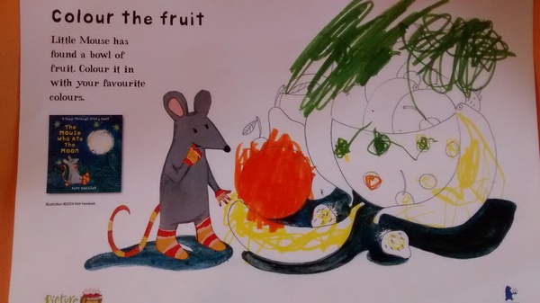 WIN an original illustration of Little Mouse by Petr Horáček, author of The Mouse Who Ate the Moon