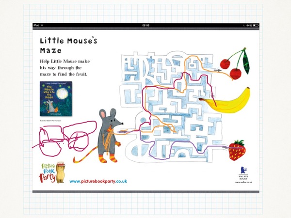 WIN an original illustration of Little Mouse by Petr Horáček, author of The Mouse Who Ate the Moon