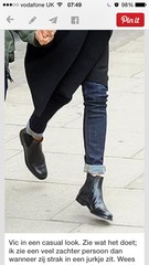 Skinnies and chelsea boots