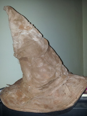 Making a sorting hat and other HP craft