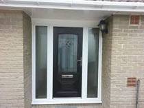 Help me choose a front door colour - Black or Green