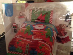 Christmas fleece blankets / throws