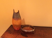 Can someone interior designery help me with what sort of lamp I need here.