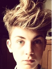 Chopping all my hair off...