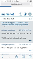 I'm assuming you know that active convos is redirecting to a porn site