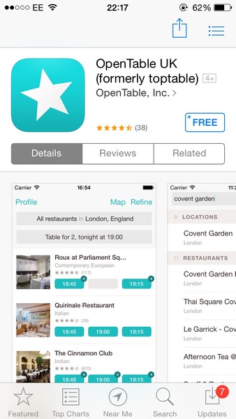 Random redirects to the App Store..
