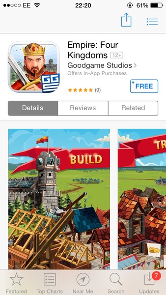 Random redirects to the App Store..
