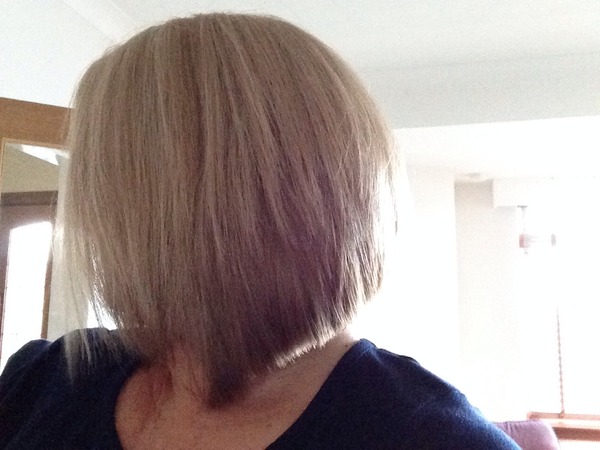 Chopping all my hair off...
