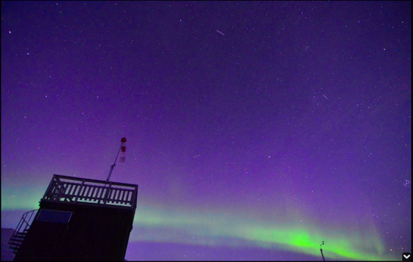 Armchair aurora watching