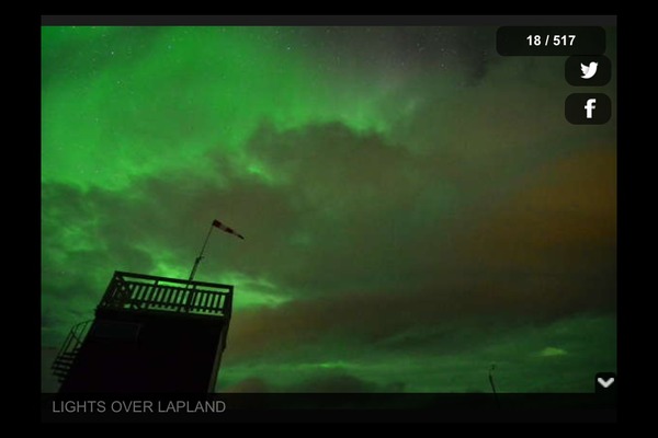 Armchair aurora watching