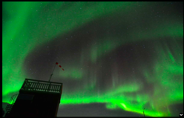 Armchair aurora watching