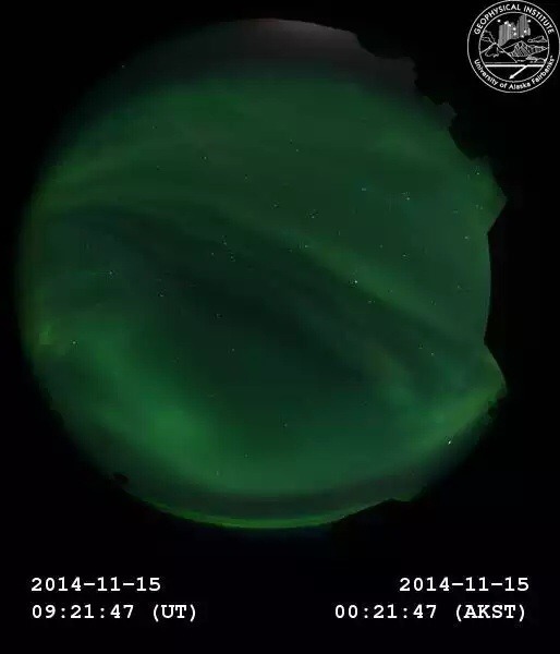 Armchair aurora watching