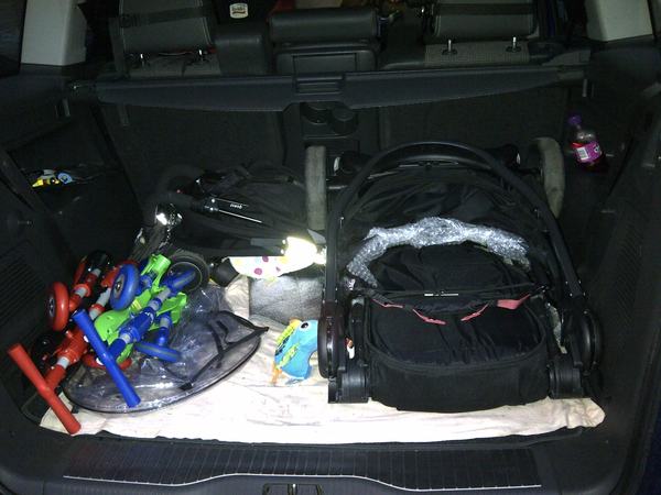 Pushchair addicts, buggy geeks: watch out overdrafts, it's the return of the shed