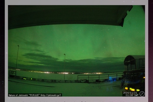 Armchair aurora watching