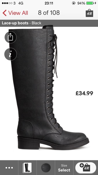 I want boots which only exists in my mind...