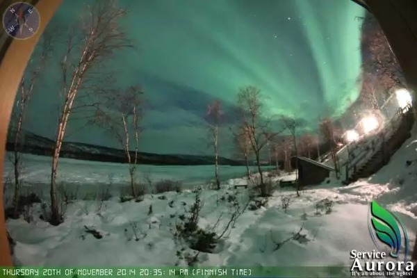 Armchair aurora watching