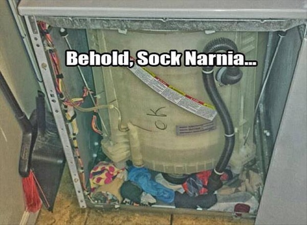 Seriously, where are all my socks going?
