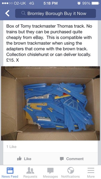 Stupid Facebook selling.