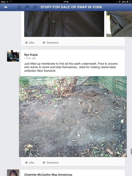 Stupid Facebook selling.