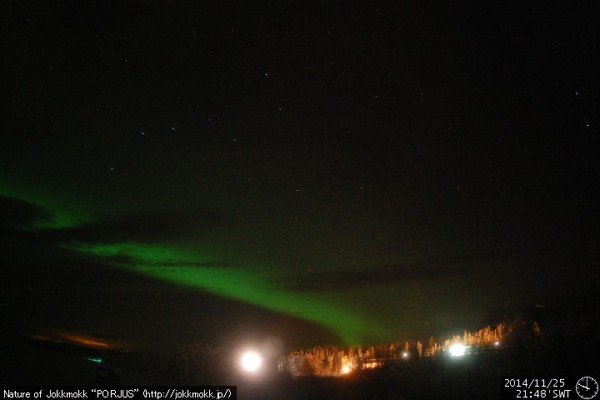 Armchair aurora watching