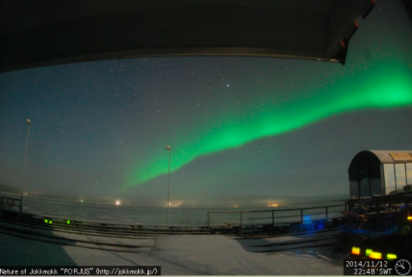 Armchair aurora watching