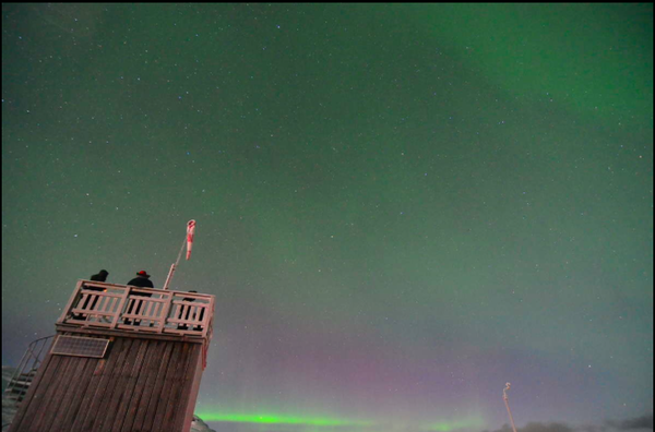 Armchair aurora watching
