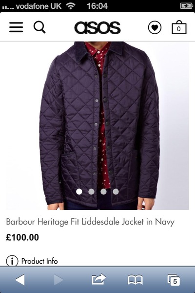 Jacket for dh? Help?